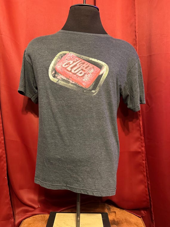 Movie × Vintage Fight Club Movie Soap Bar Tee Brad Pi… - Gem Movie × Vintage Fight Club Movie Soap Bar Tee Brad Pi… - Gem