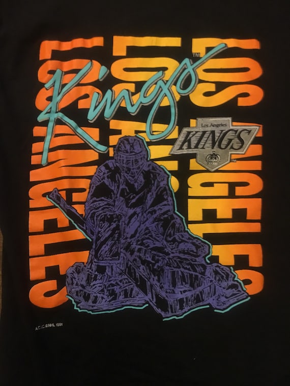 Vintage LA Kings All Over Print T-shirt NWOT – For All To Envy