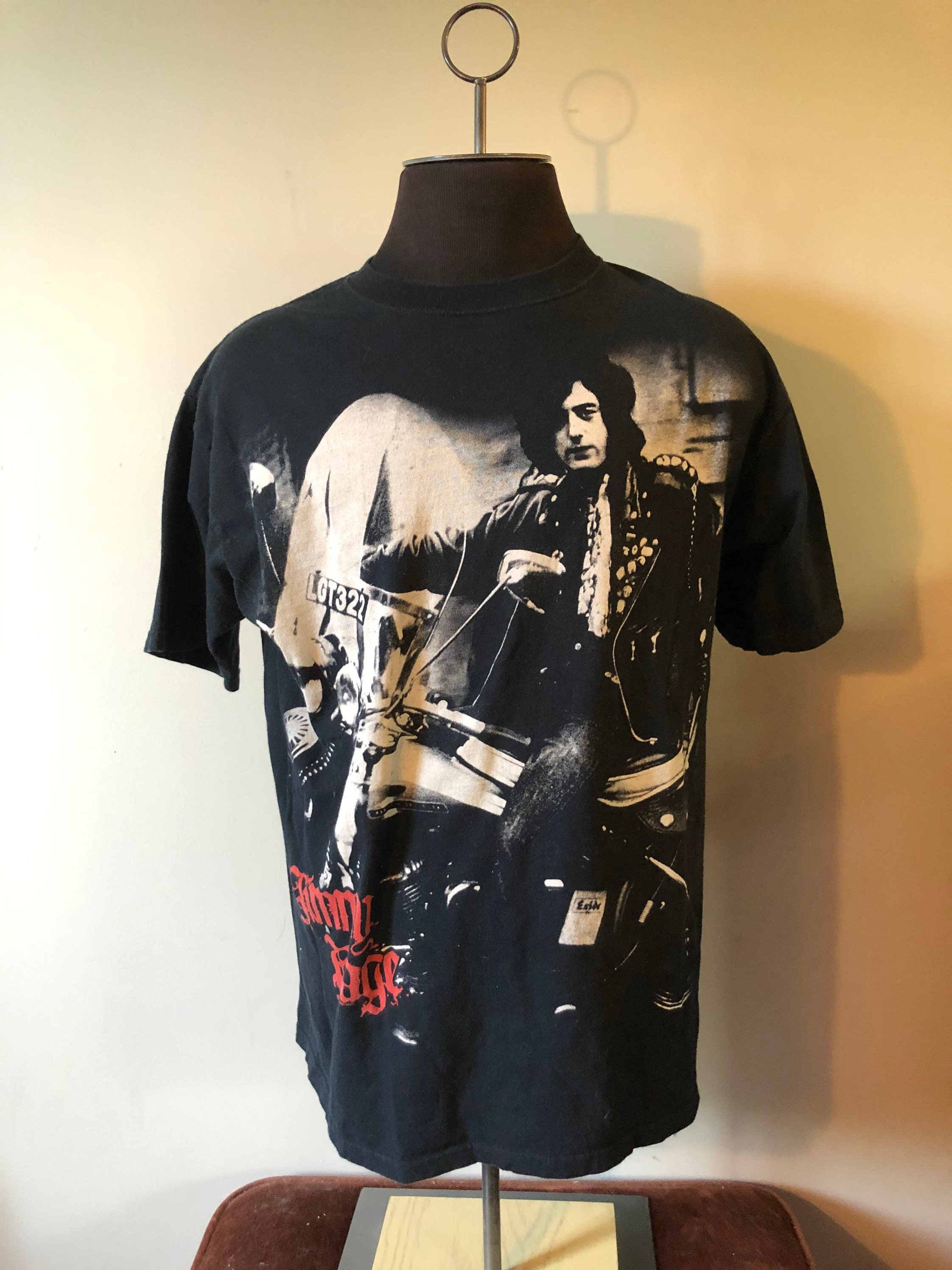 安価 Blue Liquid Shirt Page Jimmy Vintage Led Etsy - Zeppelin トップス