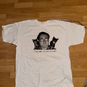 Trailer Park Garçons Tshirt Bulles Année 2000 Streetwear Kitty Lovers Cat Lovers Graal