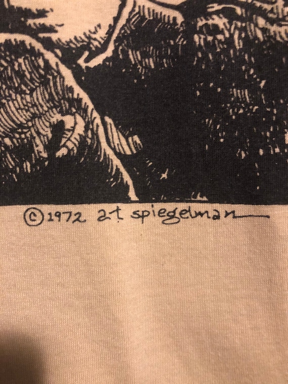 Vintage Maus Art Spiegelman Shirt Graphic Novel P… - image 4