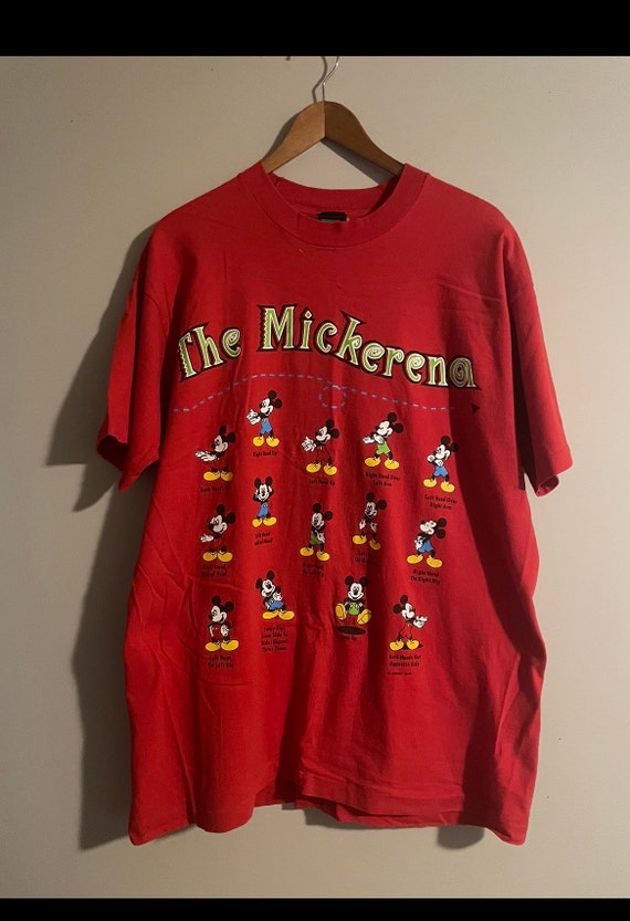 vintage disney mickey parody t shirt 90s