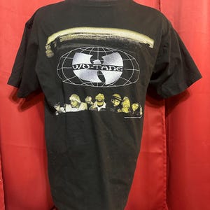 Vintage Wu Tang Clan Tshirt Reprint Rap Tee Streetwear Wu Tang Forever
