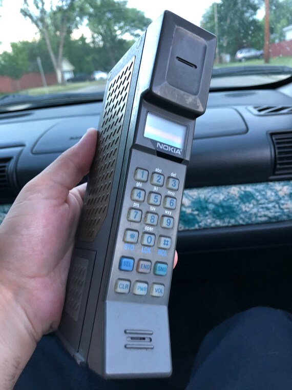 Vintage Nokia Mobira Cityman Cellphone 80s style | Etsy
