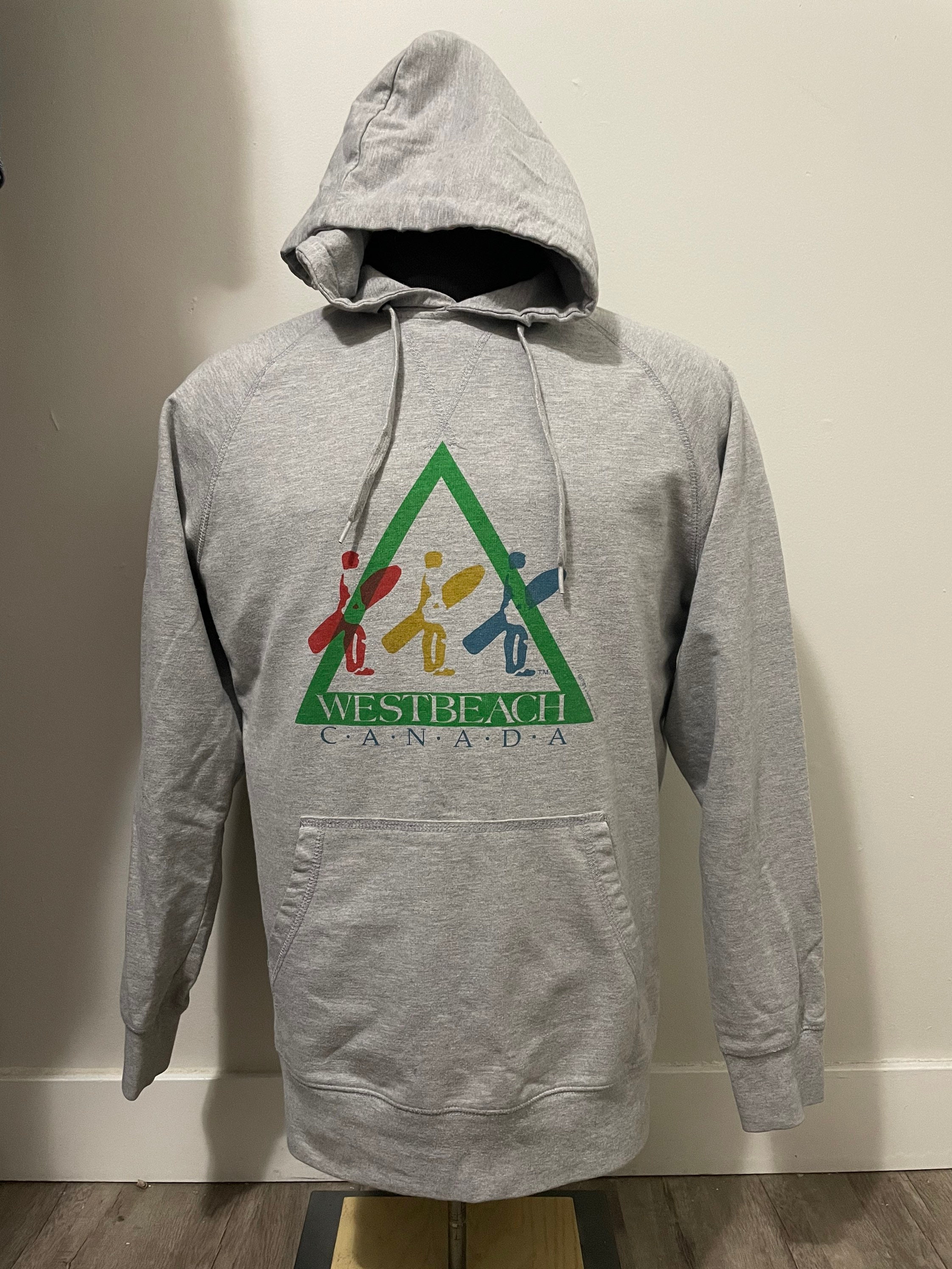 Vintage WestBeach Snowboards Hoodie 80s Streetwear Grail