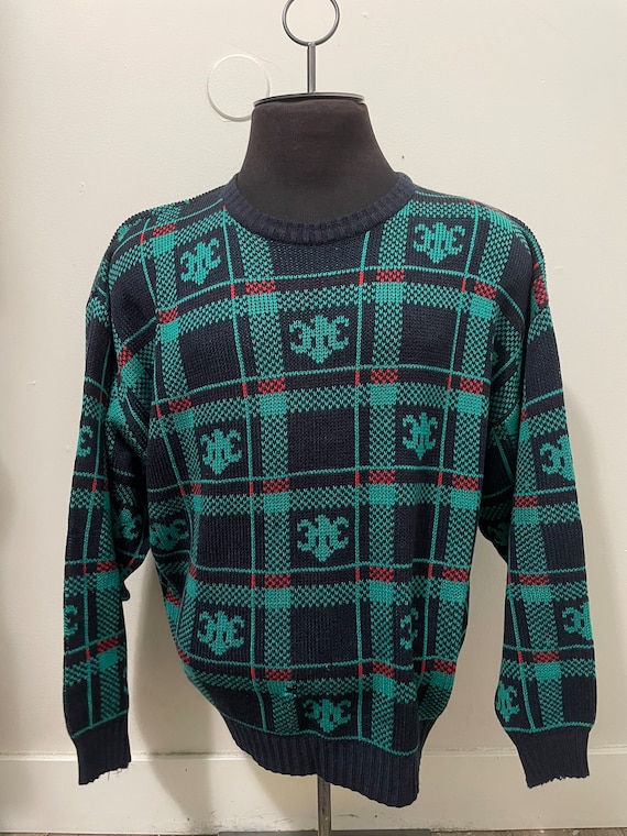 Vintage Givenchy Sweater 80s Knitwear Designer Ch… - image 1