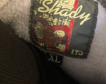 【激レア　美品】エミネム Shady ロゴ フーディー Mサイズ グレー 激レア 美品】エミネム Shady ロゴ フーディー Mサイズ グレー