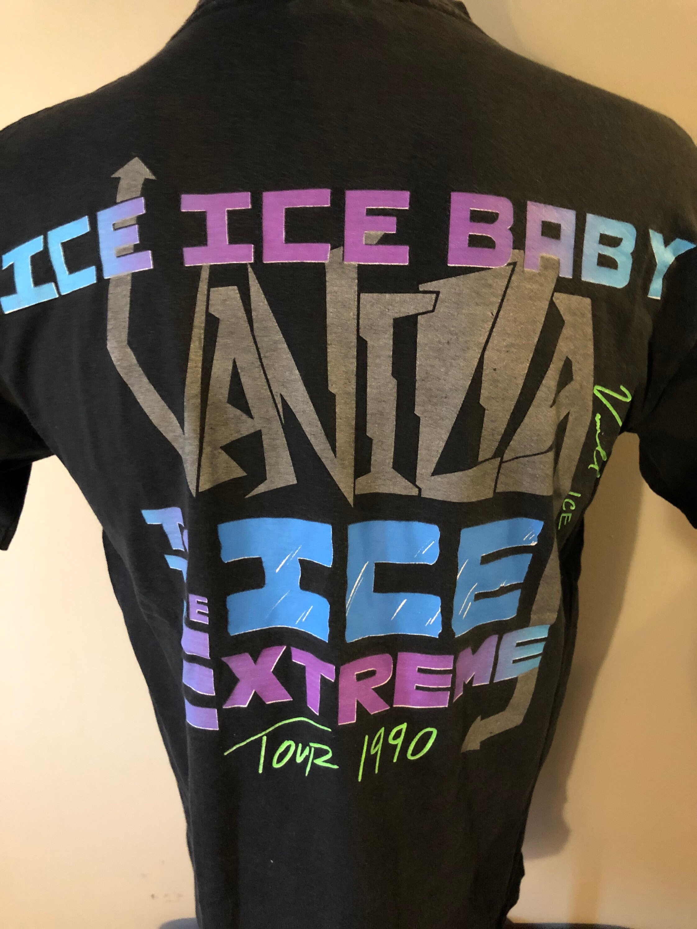 Vintage Vanilla Ice Shirt Tour to the Extreme 90s - Etsy