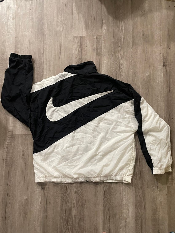 Vintage Nike Windbreaker Big Swoosh Colour Block Grail - Etsy