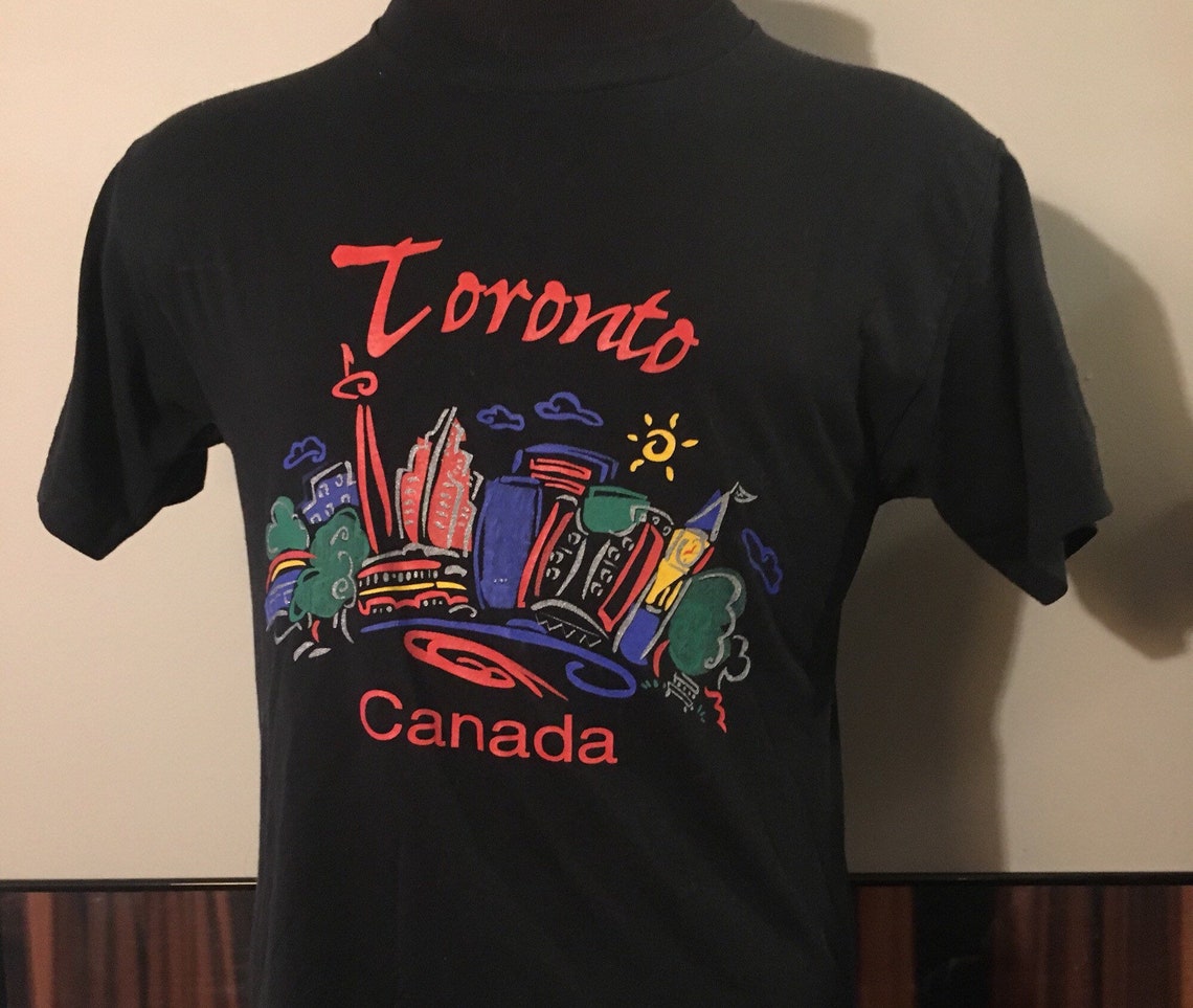 Vintage Toronto Canada T Shirt Etsy