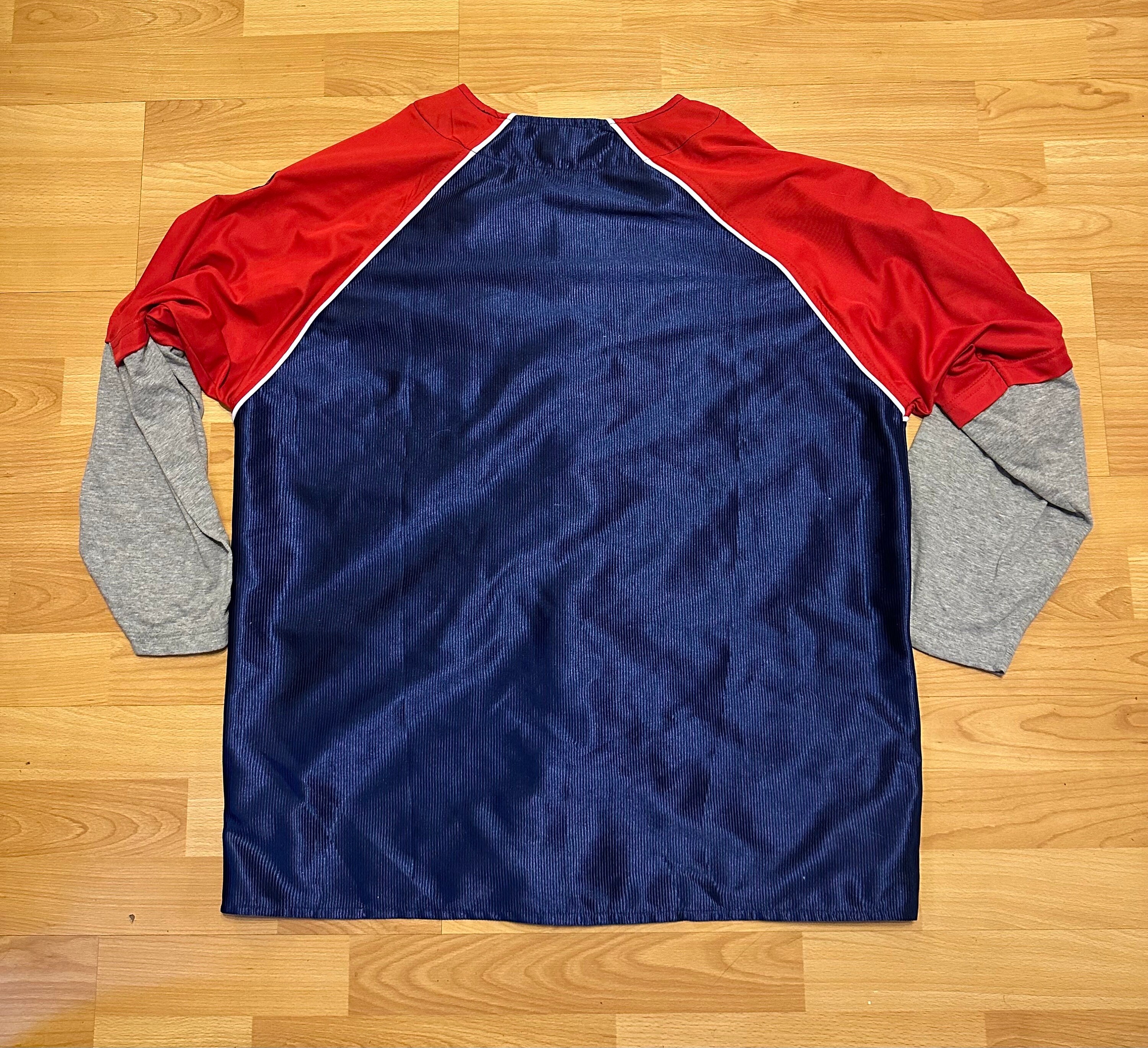 Maillot De Hockey Vintage Ruff Ryders Athletic Knit - Taille XL Homme, Fabriqué Au Canada, état Parfait