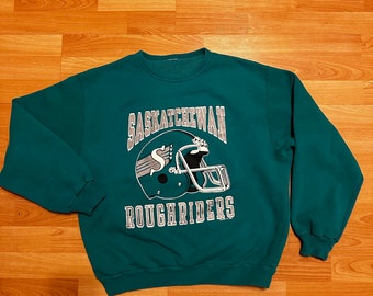 Vintage Saskatchewan Roughriders Grey Cup Sweatshirt Size