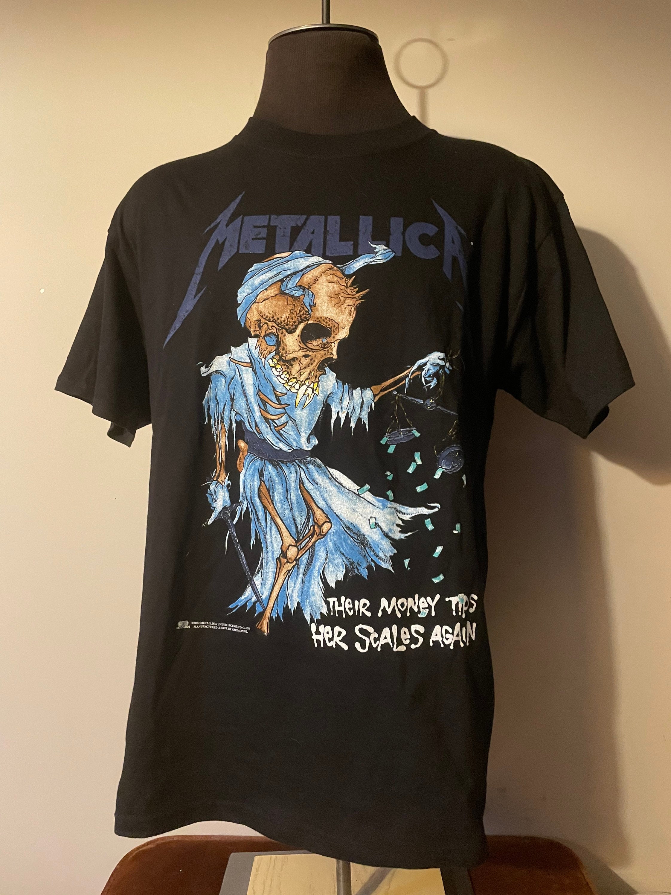 Vintage Metallica Shirt Pushead Grail 