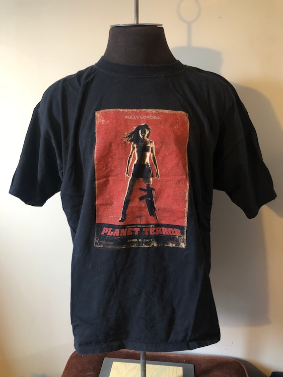 Planet Terror Shirt Movie Promo Quentin Tarantino Cult Classic