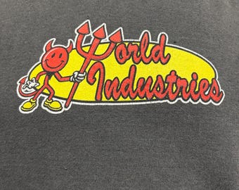ヴィンテージ ワールド インダストリーズ パーカー 90年代 スケート