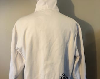 ホワイト/公式 Eminem 「SHADY Ltd」 ベロアジップスウェットXL Vintage Shady LTD Full Zip Up Mens L-XL Sweatshirt Jacket