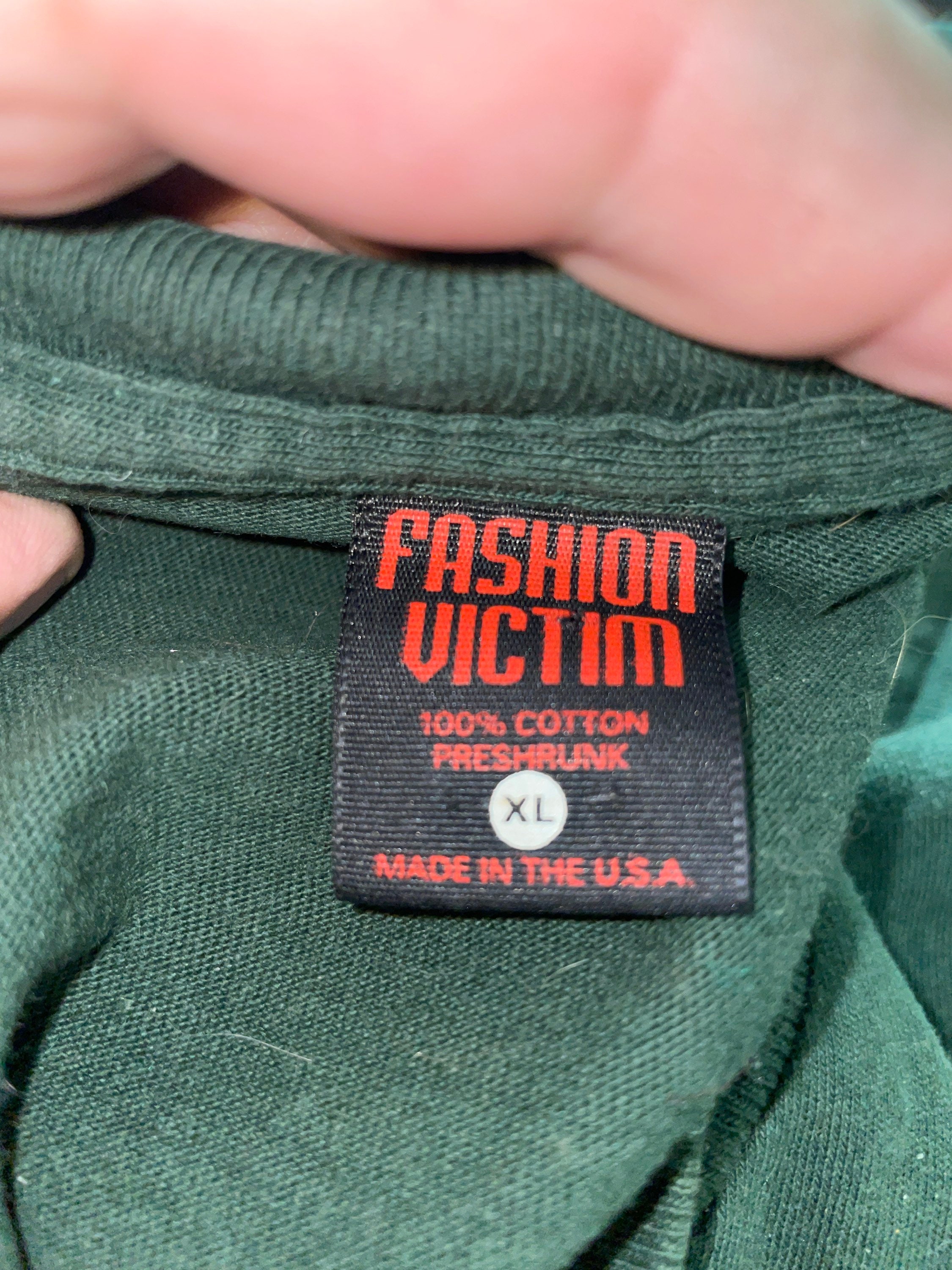 Vintage Alien Head Shirt 90s Fashion Victim Streetwear Grail