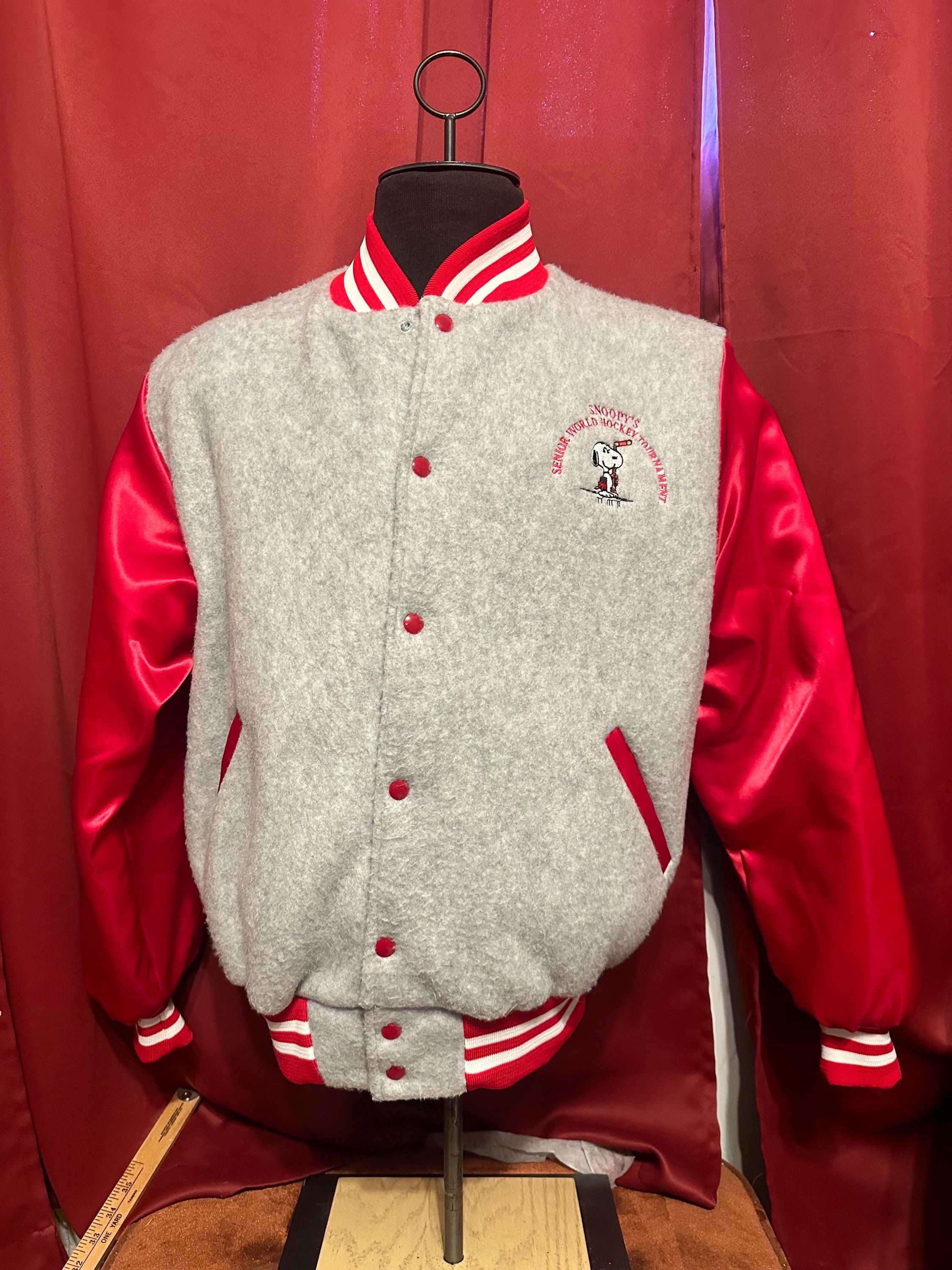 Snoopy Bomber Jacket - Etsy