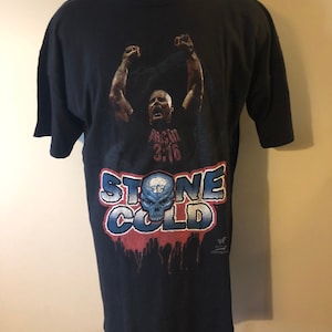 Vintage Stone Cold Steve Austin shirt WWE WWF 90s