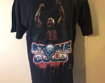 Rare Vintage Stone Cold Steve Austin T Shirt WWE WWF XL - Etsy Canada