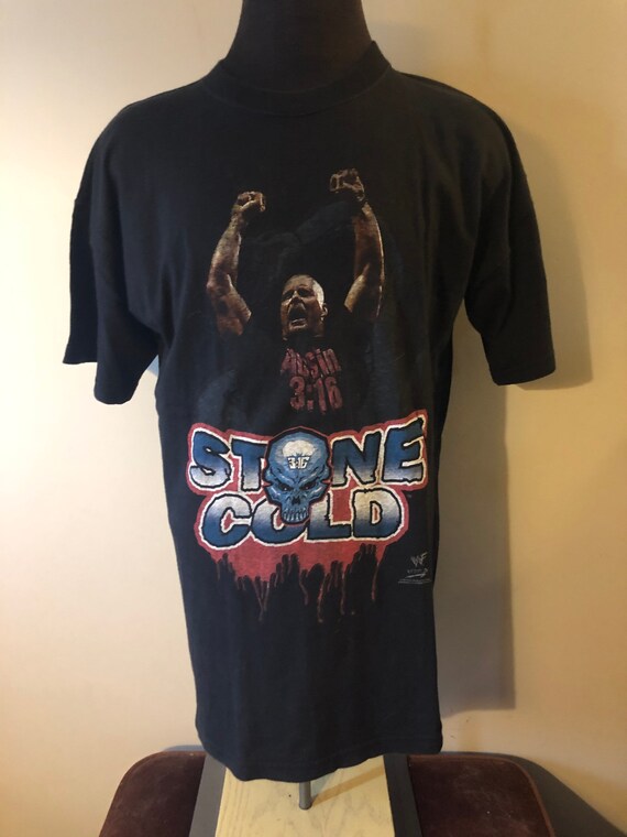 Vintage Stone Cold Steve Austin shirt WWE WWF 90s