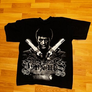 Scarface Tony Montana Tshirt The World Is Yours Y2K Streetwear Grail