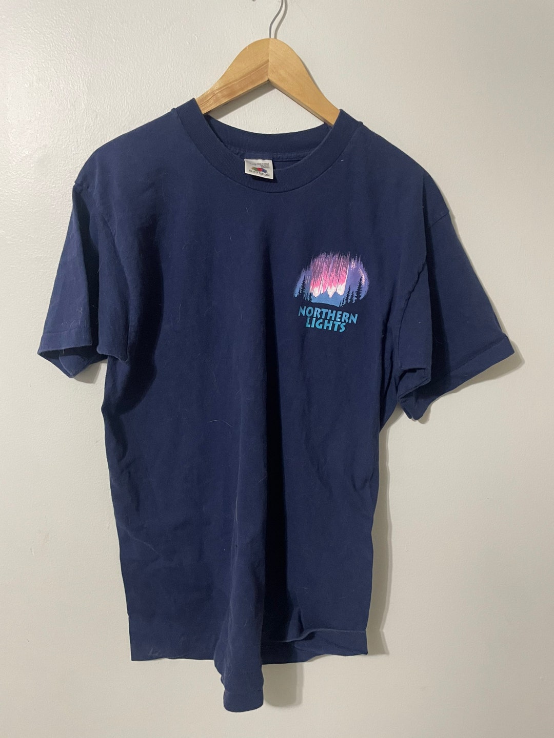 Vintage Northern Lights Shirt 90s Aurora Borealis Stars - Etsy