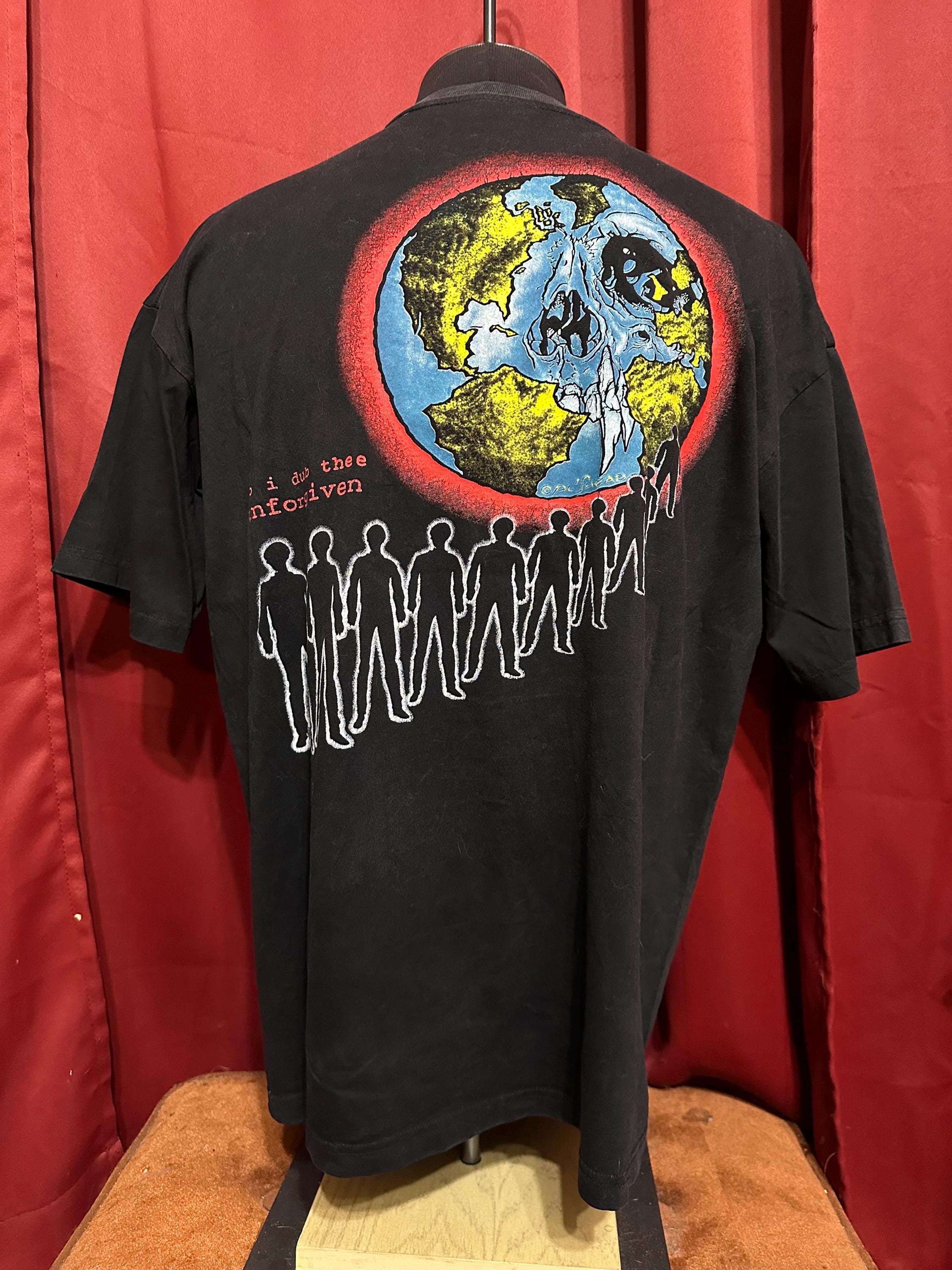 Vintage Metallica Shirt 1994 Pushead Unforgiven Band Tee Grail