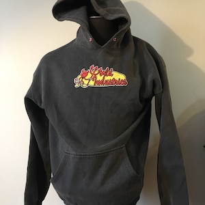 Vintage World Industries Skateboard Hoodie Made In USA Devil Man Pitchfork