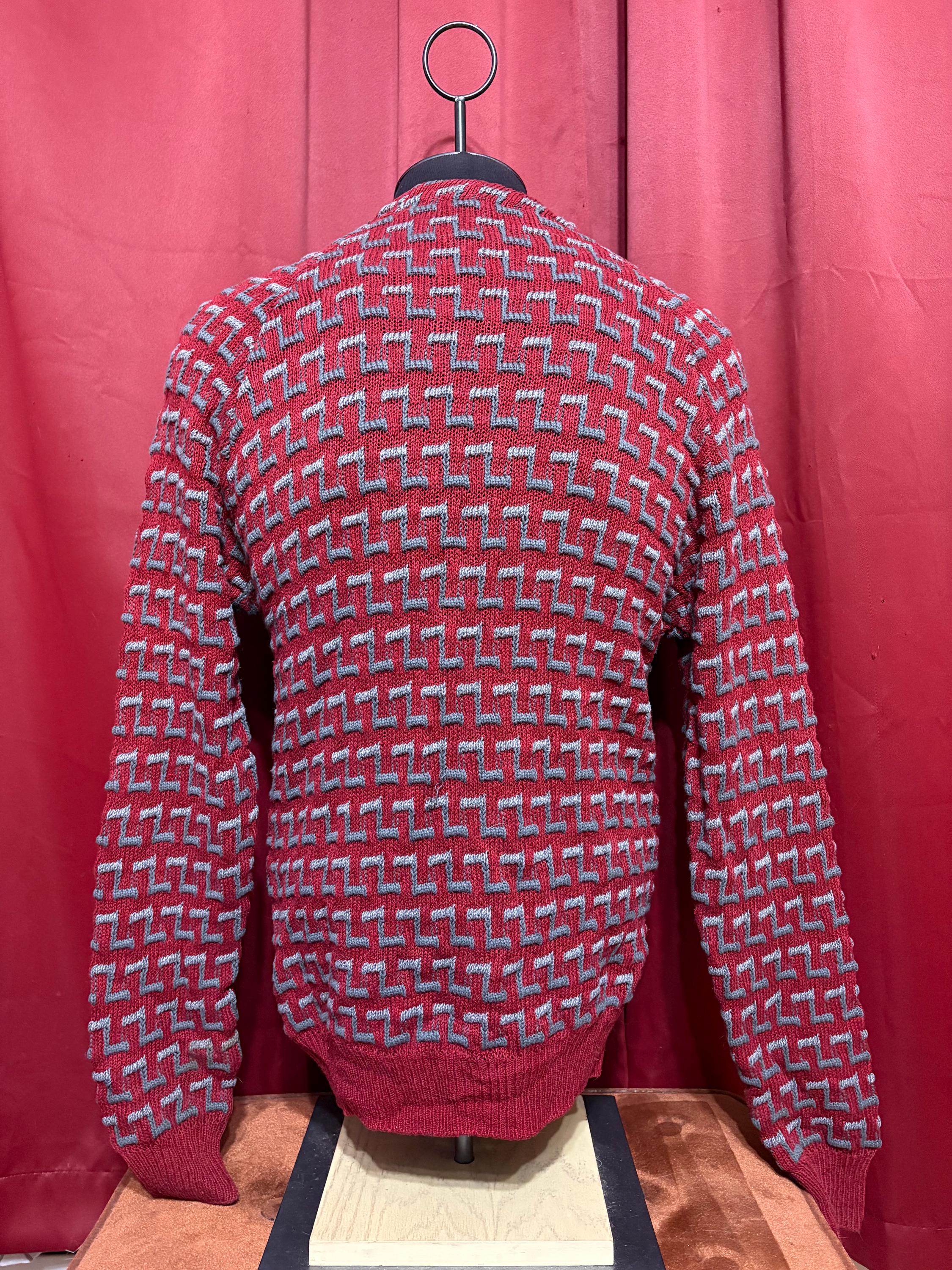 Vintage Giorgio Armani Cardigan Sweater 80's Silk Linen Cotton