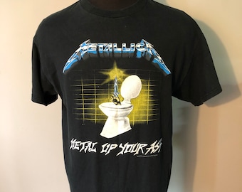 Vintage Metallica Metal Up Your Ass Shirt