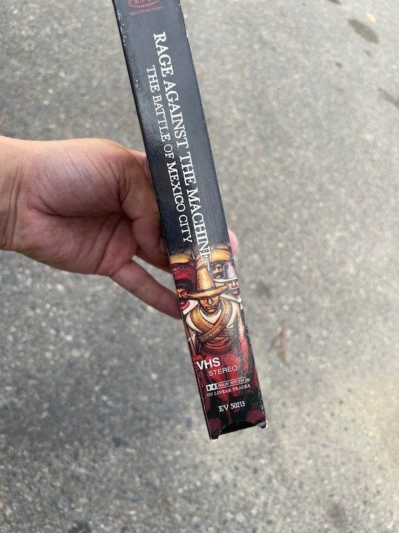 Rage Against the Machine VHS Battle of Mexico City Rare Movie