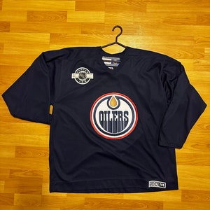 Vintage Edmonton Oilers Jersey 90’s CCM Hockey Sportswear NHL Stanley Cup