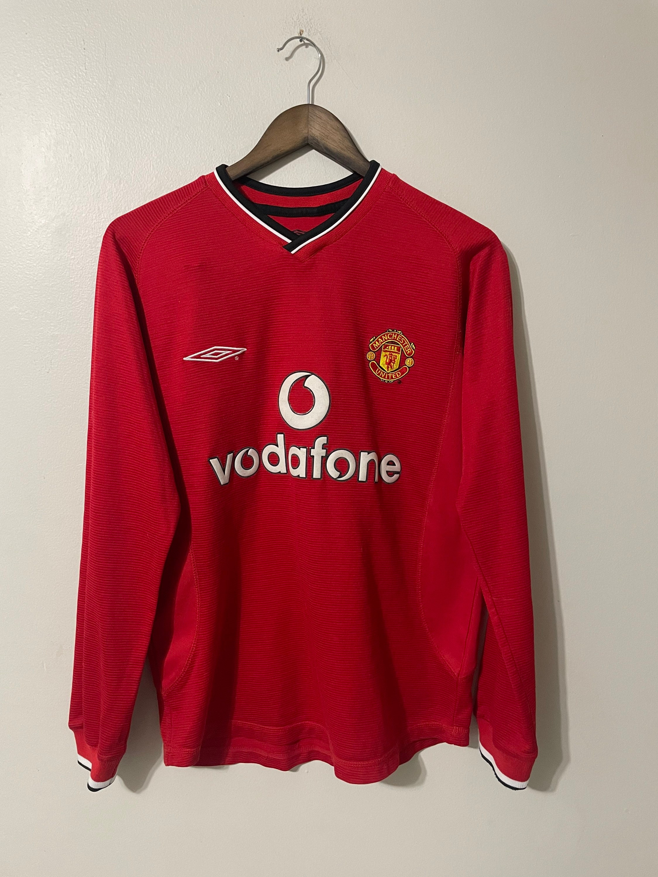 manchester united vodafone jersey