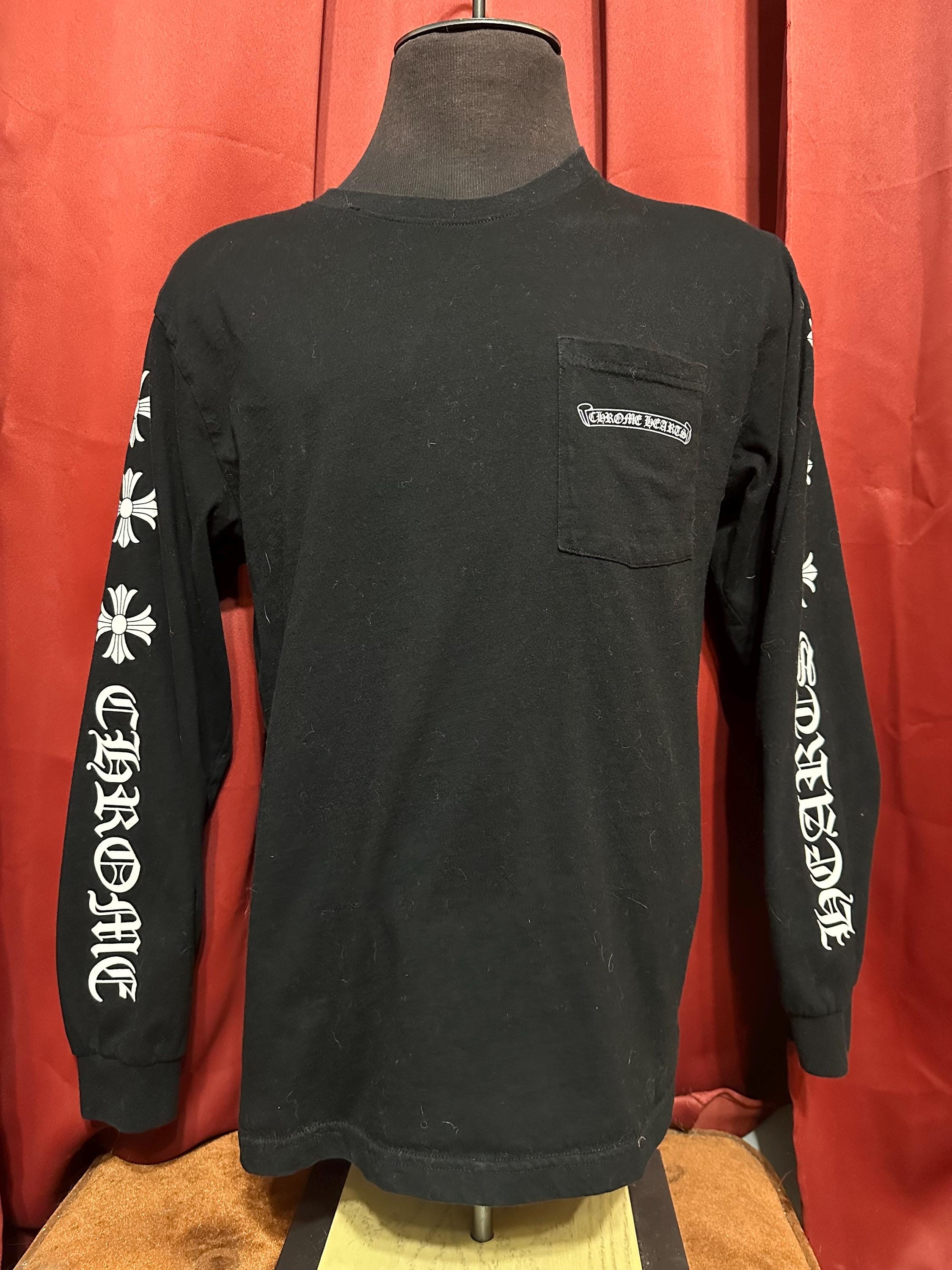 Chrome Hearts Long Sleeve Shirt - Etsy Chrome Hearts Long Sleeve Shirt - Etsy