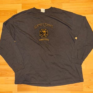 WEST COAST CHOPPERS IRON CROSS ロンT 2XL Jesse Who? West Coast Choppers Iron Cross, Long Sleeves