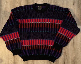 Vintage 1990s Coogi Classic Knit Sweater / Vintage Coogi / Cosby