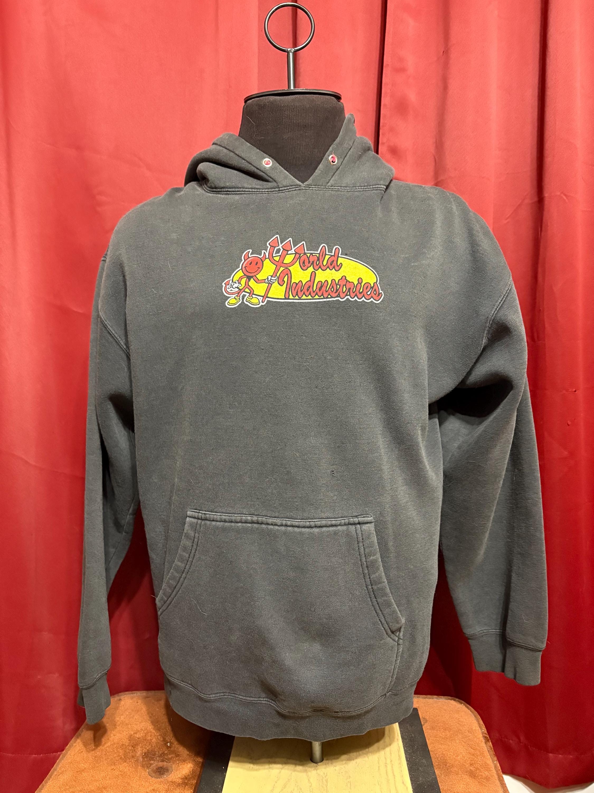 ヴィンテージ ワールド インダストリーズ パーカー 90年代 スケート