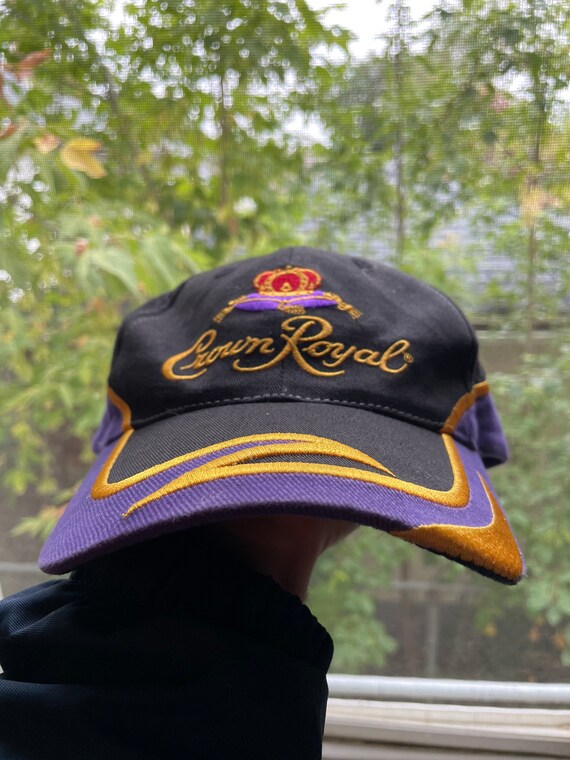 Vintage Crown Royal Racing Hat Nascar 