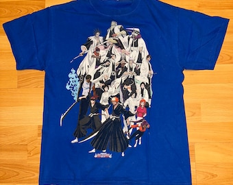 Vintage Bleach Anime Tshirt Y2K Manga Streetwear Grail