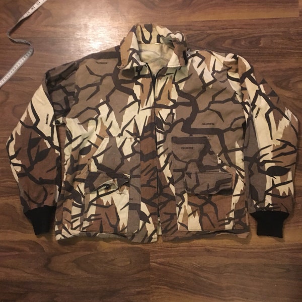 Chemise camouflage vintage Predator homme grande tromperie camouflage