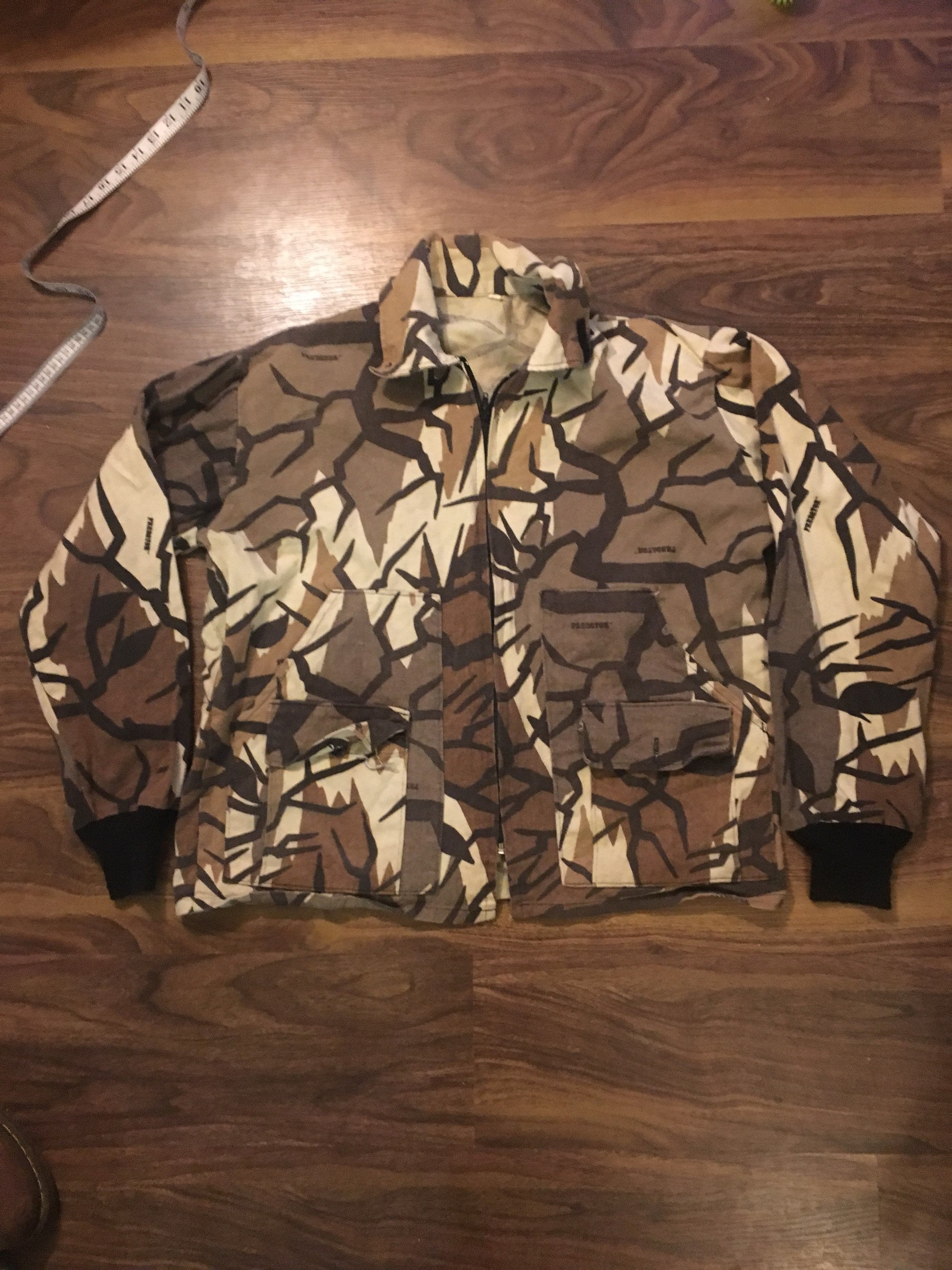 Vintage 1990s Rattler Brand Hunting Camo Jacket / Vintage Real