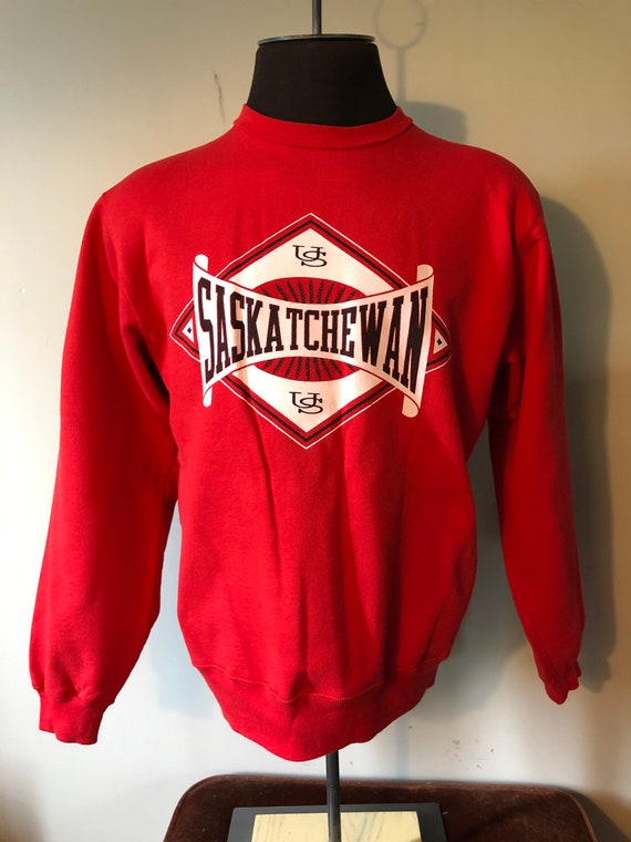 Vintage Champion Sweatshirt Saskatchewan U of S U… - image 3