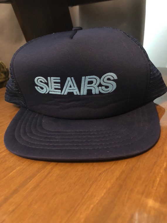 Vintage Sears SnapBack Hat Trucker Style - image 1