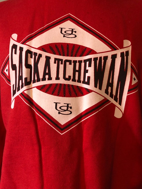 Vintage Champion Sweatshirt Saskatchewan U of S U… - image 1