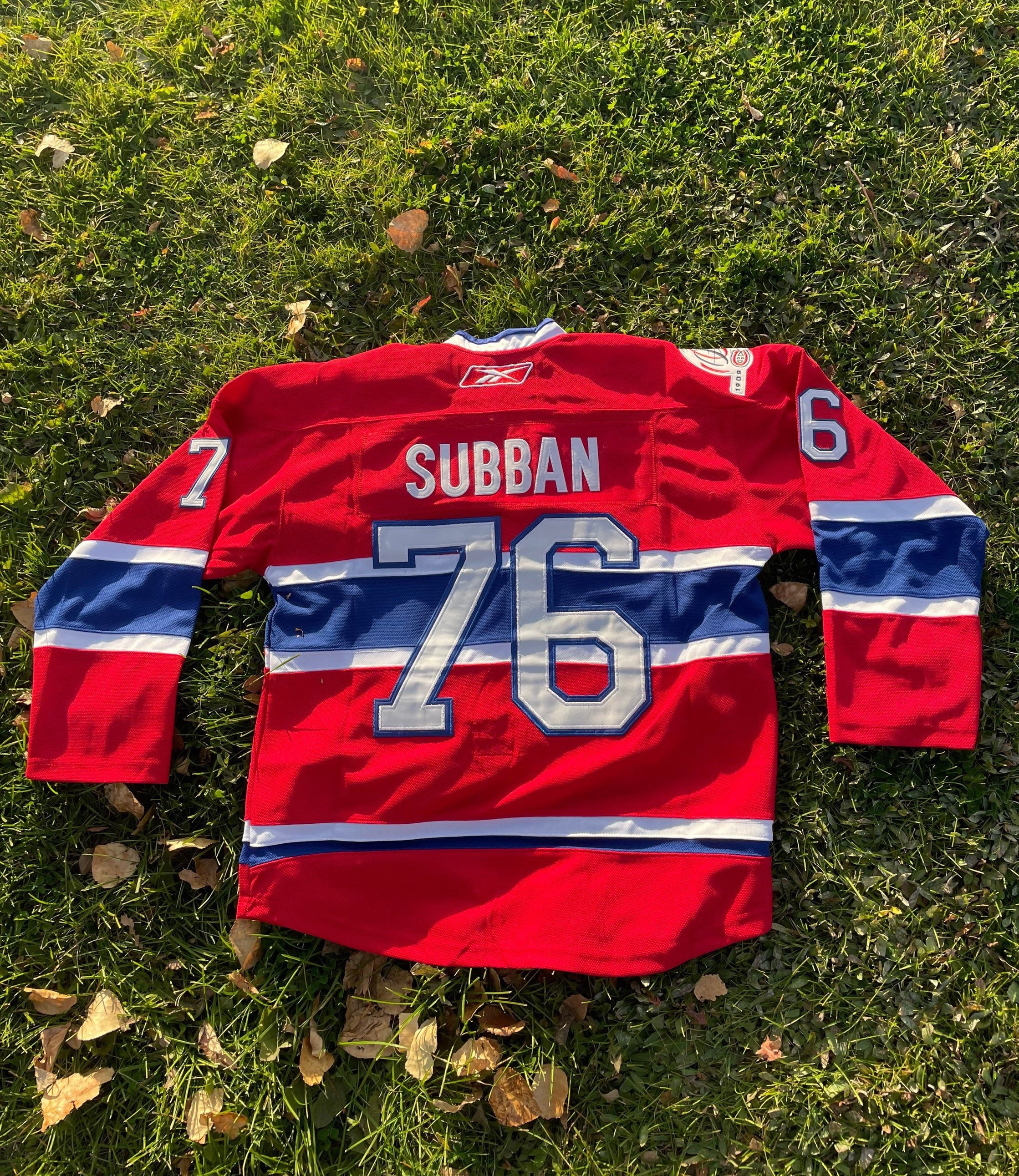 P.K. SUBBAN Montreal Canadiens 1946 CCM Vintage Throwback NHL