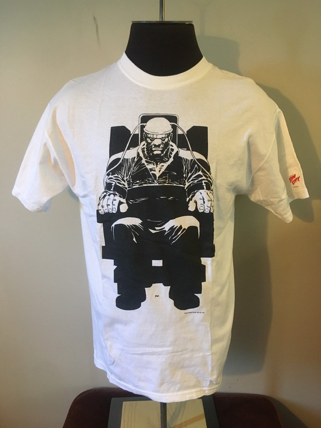 Vintage Sin City Frank Miller T Shirt Marv Graphic Novel Comicbook