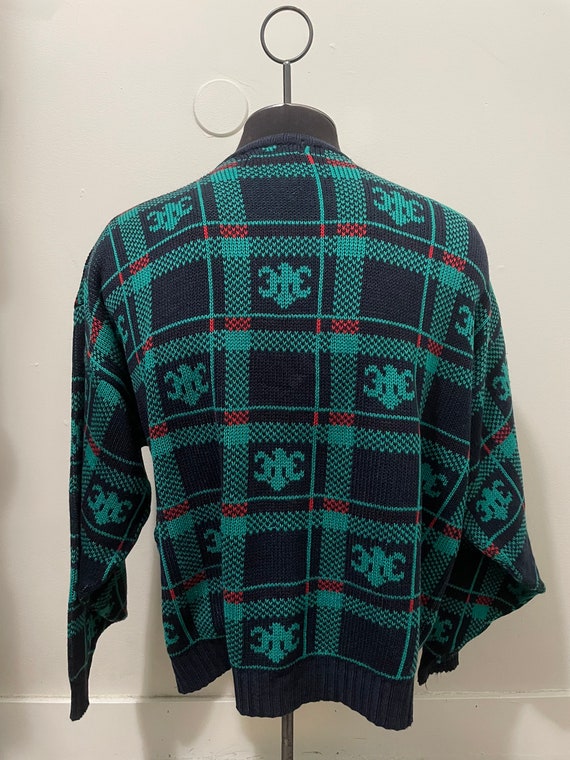 Vintage Givenchy Sweater 80s Knitwear Designer Ch… - image 2