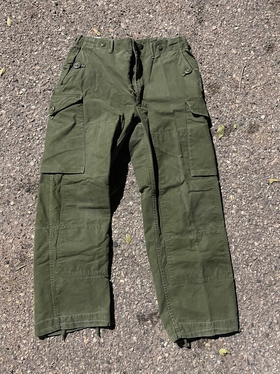 Vintage Military Combat Pants 1960s 