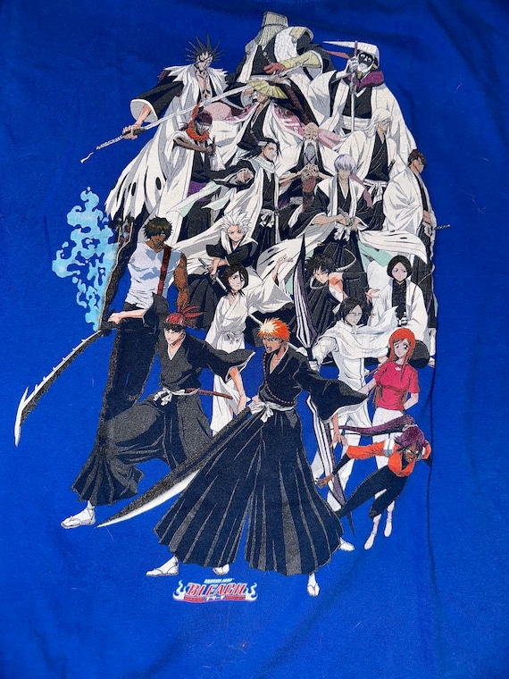 Vintage Bleach Anime Tshirt Y2K Manga Streetwear Grail - Etsy